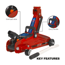 Load image into Gallery viewer, Sealey Trolley Jack 2 Tonne Short Chassis