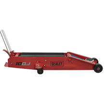 Load image into Gallery viewer, Sealey Trolley Jack 10 Tonne Long Reach
