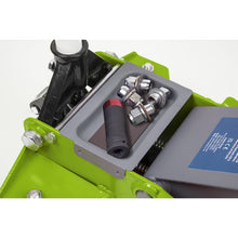Load image into Gallery viewer, Sealey Trolley Jack 2.25 Tonne Low Profile Rocket Lift - Hi-Vis Green