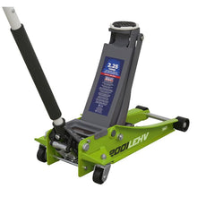 Load image into Gallery viewer, Sealey Trolley Jack 2.25 Tonne Low Profile Rocket Lift - Hi-Vis Green