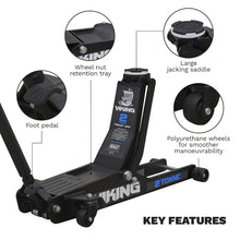 Load image into Gallery viewer, Sealey Viking Low Profile Professional Long Reach Trolley Jack 2 Tonne, Rocket Lift