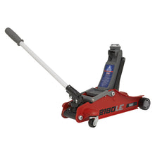 Load image into Gallery viewer, Sealey 180° Handle Trolley Jack 2 Tonne Low Profile Short Chassis - Red