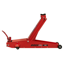 Load image into Gallery viewer, Sealey Trolley Jack 2 Tonne Long Reach High Lift Commercial