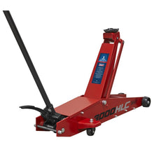 Load image into Gallery viewer, Sealey Trolley Jack 3 Tonne Long Reach High Lift