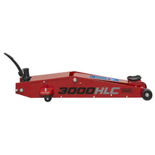 Load image into Gallery viewer, Sealey Trolley Jack 3 Tonne Long Reach High Lift