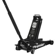 Load image into Gallery viewer, Sealey Trolley Jack 3 Tonne Low Profile Rocket Lift Black