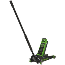 Load image into Gallery viewer, Sealey Trolley Jack 3 Tonne Low Profile Rocket Lift Green