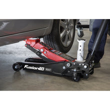 Load image into Gallery viewer, Sealey Trolley Jack 2/3 Tonne Low Profile/High Lift, Rocket Lift