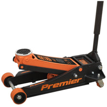 Load image into Gallery viewer, Sealey Trolley Jack 4 Tonne Low Profile Rocket Lift Orange