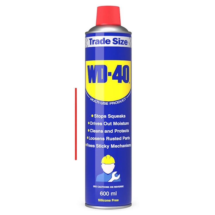 WD-40 Multipurpose Lubricant (Trade Size) 600ml