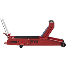 Load image into Gallery viewer, Sealey Trolley Jack 5 Tonne Long Reach