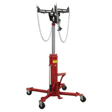 Load image into Gallery viewer, Sealey Transmission Jack 500kg Vertical Telescopic