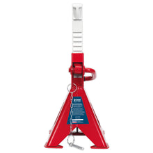 Load image into Gallery viewer, Sealey Axle Stands (Pair) 3 Tonne Capacity per Stand Auto Rise Ratchet