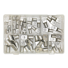 Load image into Gallery viewer, Sealey Copper Lug Terminal Assortment 52pc