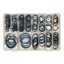 Load image into Gallery viewer, Sealey Circlip Assortment 200pc Internal & External Metric