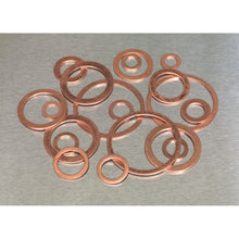 Load image into Gallery viewer, Sealey Copper Sealing Washer Assortment 250pc - Metric