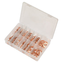 Load image into Gallery viewer, Sealey Copper Sealing Washer Assortment 250pc - Metric