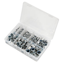 Load image into Gallery viewer, Sealey Nylon Locknut Assortment 255pc M4-M16