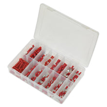 Load image into Gallery viewer, Sealey Crimp Terminal Assortment 260pc Red