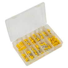 Load image into Gallery viewer, Sealey Crimp Terminal Assortment 140pc Yellow