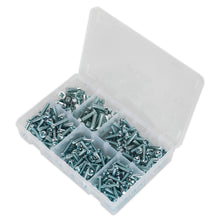 Load image into Gallery viewer, Sealey Machine (Body) Screw Assortment 264pc M5-M8 Countersunk & Pan Head Pozi - Metric