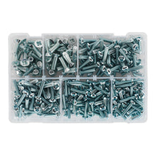 Load image into Gallery viewer, Sealey Machine (Body) Screw Assortment 264pc M5-M8 Countersunk & Pan Head Pozi - Metric