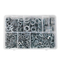 Load image into Gallery viewer, Sealey Flat Washer Assortment 1070pc M5-M16 Form A Metric