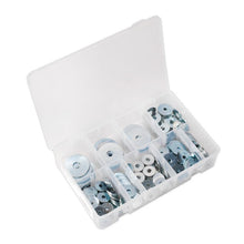 Load image into Gallery viewer, Sealey Repair Washer Assortment 240pc M5-M10 Metric Zinc Plated