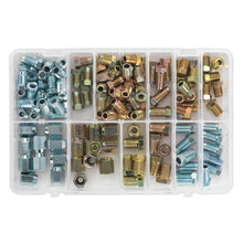 Load image into Gallery viewer, Sealey Brake Pipe Nut Assortment 200pc - Metric & Imperial