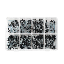 Load image into Gallery viewer, Sealey Rivet Assortment 200pc Black Anodised