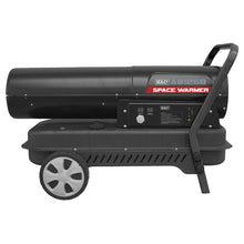 Load image into Gallery viewer, Sealey Space Warmer Kerosene/Diesel Heater 135,000Btu/hr, Wheels