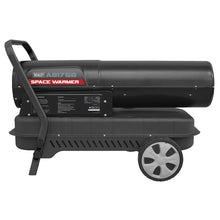 Load image into Gallery viewer, Sealey Space Warmer Kerosene/Diesel Heater 175,000Btu/hr, Wheels