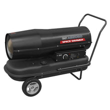 Load image into Gallery viewer, Sealey Space Warmer Kerosene/Diesel Heater 205,000Btu/hr, Wheels
