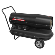 Load image into Gallery viewer, Sealey Space Warmer Kerosene/Diesel Heater 205,000Btu/hr, Wheels