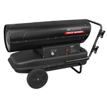 Load image into Gallery viewer, Sealey Space Warmer Kerosene/Diesel Heater 340,000Btu/hr, Wheels