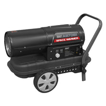 Load image into Gallery viewer, Sealey Space Warmer Kerosene/Diesel Heater 70,000Btu/hr, Wheels