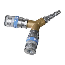 Load image into Gallery viewer, Sealey Twin Coupling Bodies Y-Adaptor (AC55)