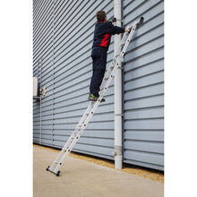 Load image into Gallery viewer, Sealey Aluminium Folding Platform Ladder 4-Way EN 131
