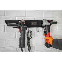 Load image into Gallery viewer, Sealey Angle Grinder Storage Rack 2-Bay