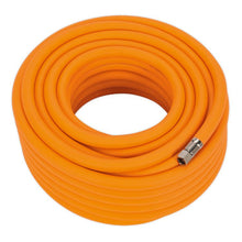 Load image into Gallery viewer, Sealey Air Hose 10mm x 20M, 1/4"BSP Unions Hybrid High-Visibility