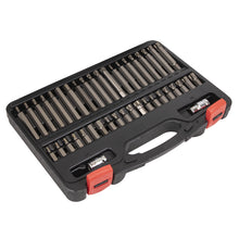 Load image into Gallery viewer, Sealey TRX-Star*/Hex/Spline Bit Set 42pc 3/8" & 1/2" Drive (Platinum Series) (Premier)