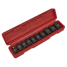 Load image into Gallery viewer, Sealey Impact TRX-Star* Female Socket Set 10pc 1/2" Drive (Premier)