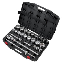 Load image into Gallery viewer, Sealey Socket Set 26pc 3/4" Drive 12pt WallDrive Hardened/Tempered (Premier)