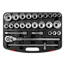 Load image into Gallery viewer, Sealey Socket Set 26pc 3/4" Drive 12pt WallDrive Hardened/Tempered (Premier)