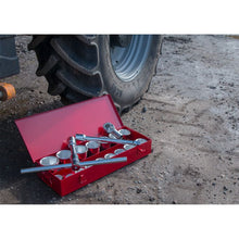 Load image into Gallery viewer, Sealey Socket Set 22pc 1" Drive 6pt WallDrive Metric (Premier)