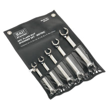 Load image into Gallery viewer, Sealey Flare Nut Spanner Set 5pc Metric (Premier)