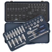 Load image into Gallery viewer, Sealey Socket Set 32pc 1/4" Drive Lock-On 6pt Metric (Premier)