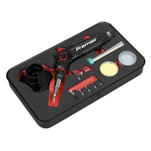 Load image into Gallery viewer, Sealey Butane Indexing Soldering Iron Kit 3-in-1 (Premier)