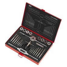 Load image into Gallery viewer, Sealey Tap & Die Set 28pc Split Dies - Imperial BSW