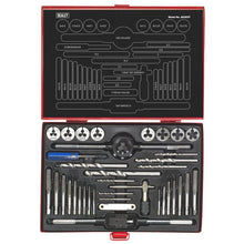 Load image into Gallery viewer, Sealey Tap & Die Set 37pc Split Dies - Metric